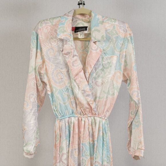 Vintage Alexis Fashio s INC midi dress size 7/8 - Picture 4 of 9